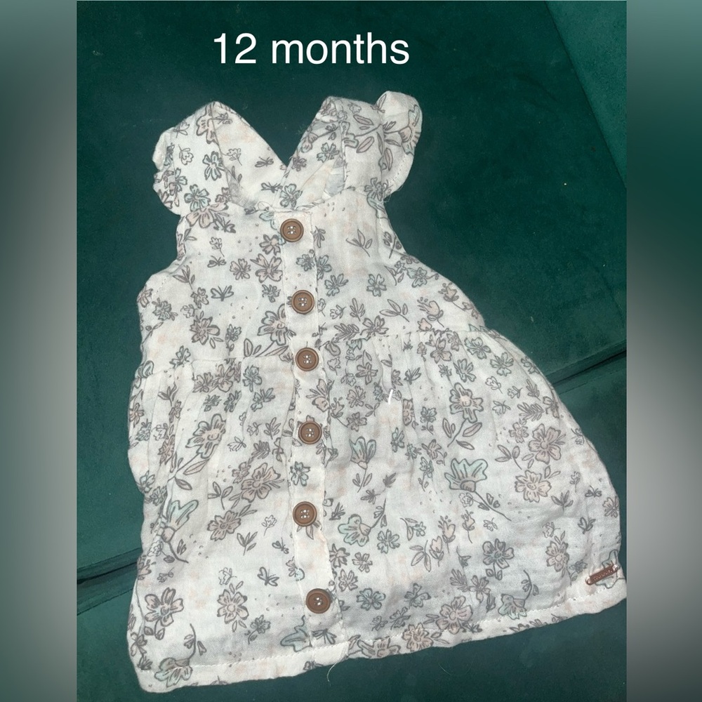 Floral Button-Up Dress